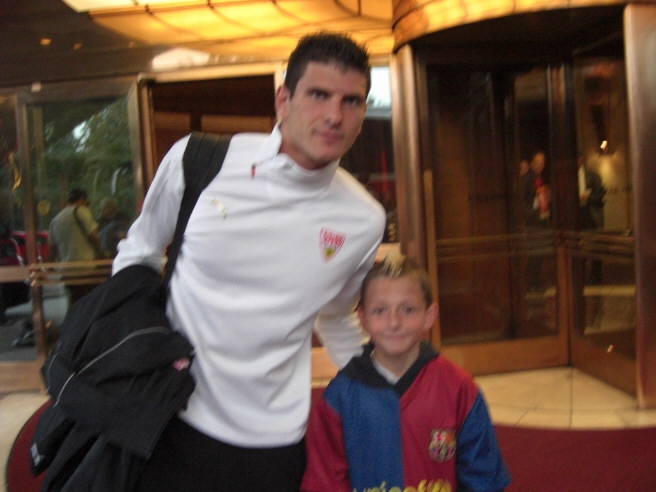 Mario Gomez und Marcel