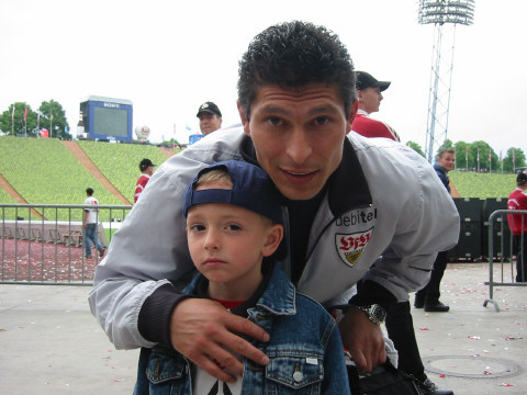 Marcel und Krassimir Balakov