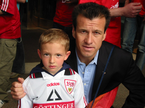 Marcel und Carlos Dunga