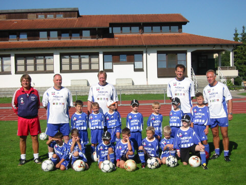 Das Trainerteam und die kleinen