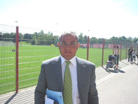 Felix der Coach der Bayern