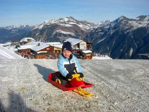Maurice an der Bergstation