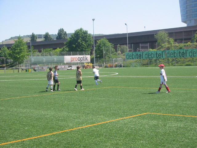 Marcel l&auml;uft sich warm