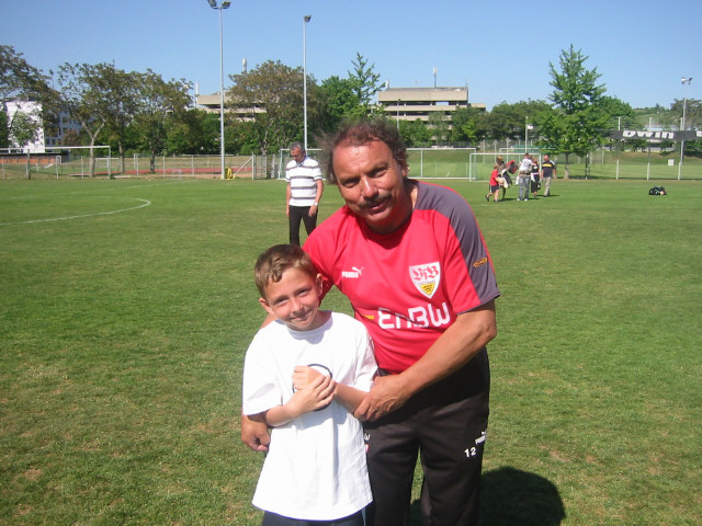 Marcel und Werner J&uuml;ngling Trainer der U9 des VFB