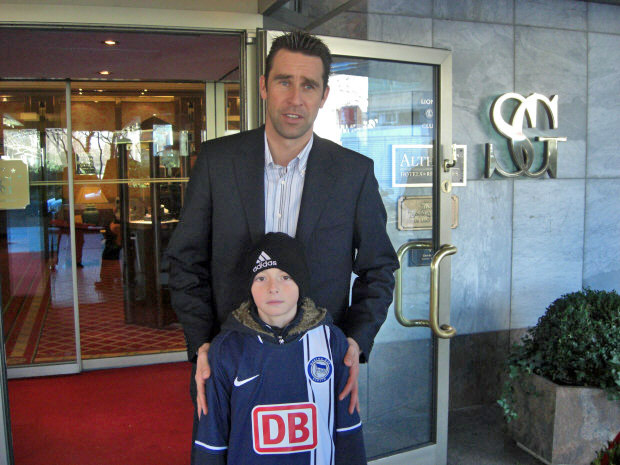 Marcel und Michael Preetz