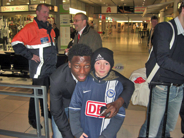 Marcel und Solomon Okoronkwo