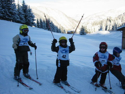 Marcels Gruppe vor dem Start